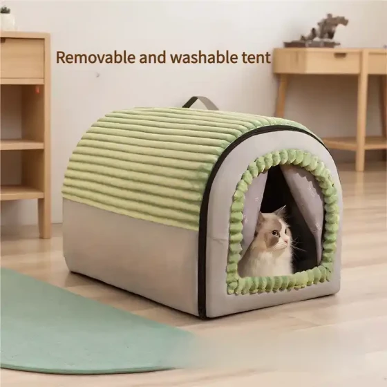 Cozy Cat Tent: All-Season & Removable Pet House