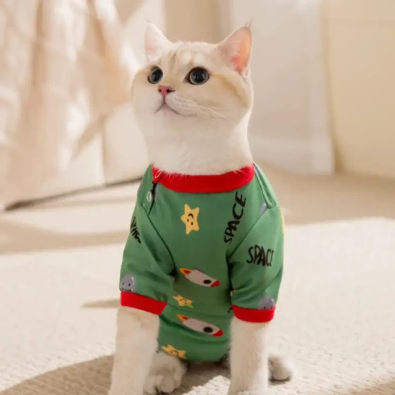 Female Cat Spay Recovery Suit