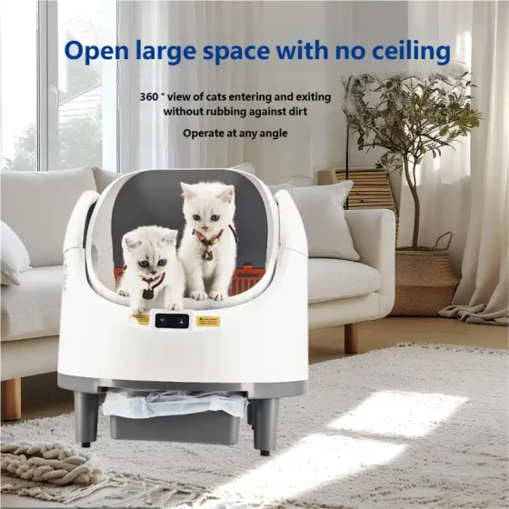 Fully Automatic Cat Litter Box: Hands-Free Self-Cleaning Toilet