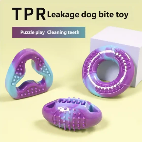 Durable Treat Dispenser Dog Toy Ball