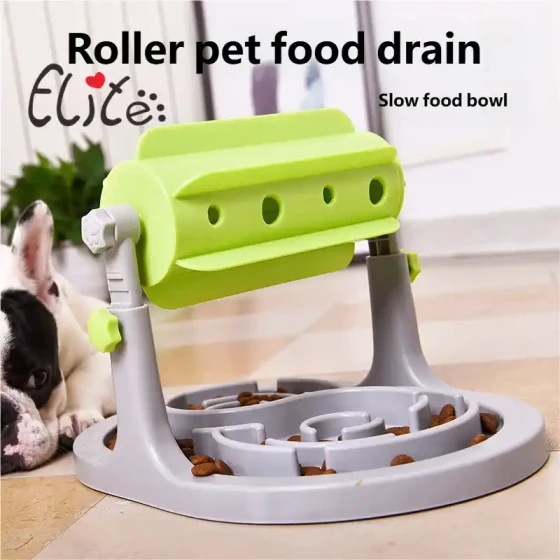 Interactive Pet Food Dispenser Roller