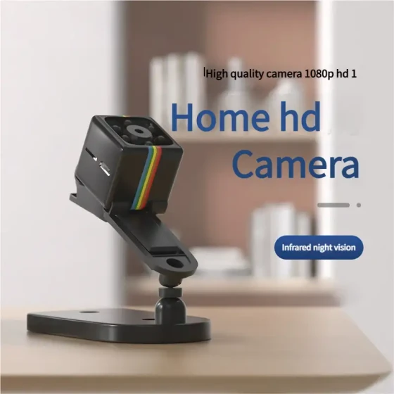 HD Pet Camera: Mini Wireless Home Security Cam with No-Drill Installation
