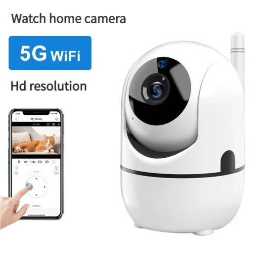 360° Smart Pet & Home Camera: App-Controlled Wireless HD Surveillance