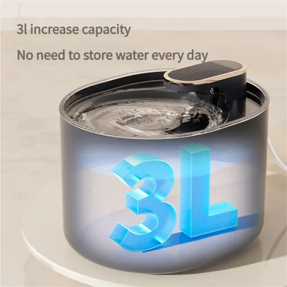 3L Automatic Pet Water Fountain: Silent & Filtered Drinking Fountain