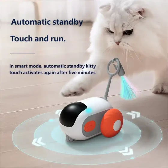 Smart RC Pet Chase Car: Remote Control Interactive Toy