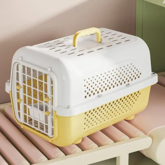 Pet Airline Carrier, Portable Cat Cage, Cat Bag, Dog Travel Crate, Handheld Pet Carrier, Car Dog Crate, Space Capsule Pet Carrier
