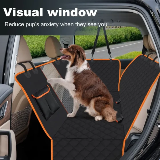 Pet car seat cover new dog car seat back row anti-dirty mat car rear seat dog mat