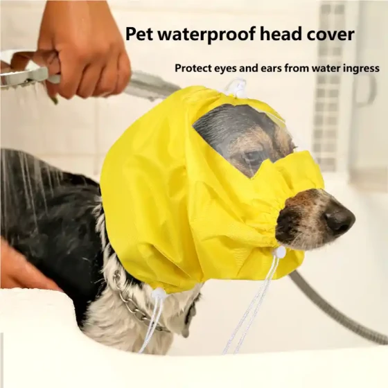 Pet Shower Cap: Waterproof Ear & Head Protector