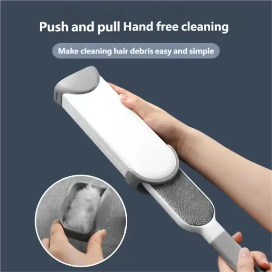 Electrostatic Pet Hair Remover Brush: Lint Brush for Wool Coats & Furniture