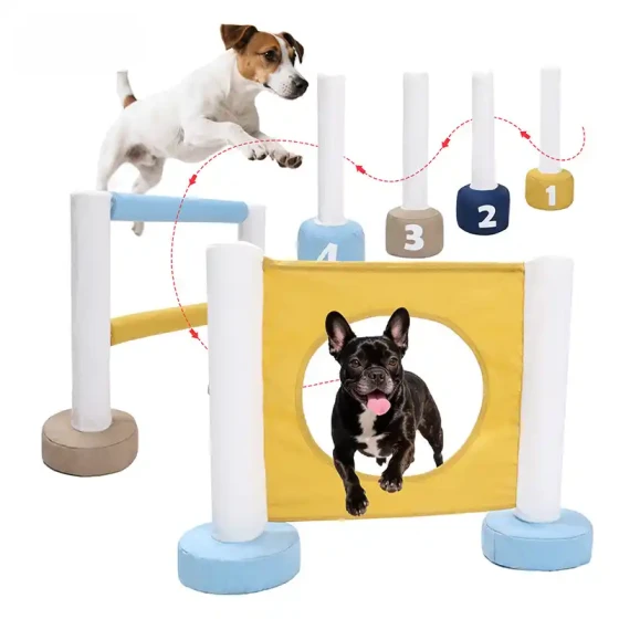 3-in-1 Indoor Pet Playpen: Agility Training, Toy & Puppy Playpen