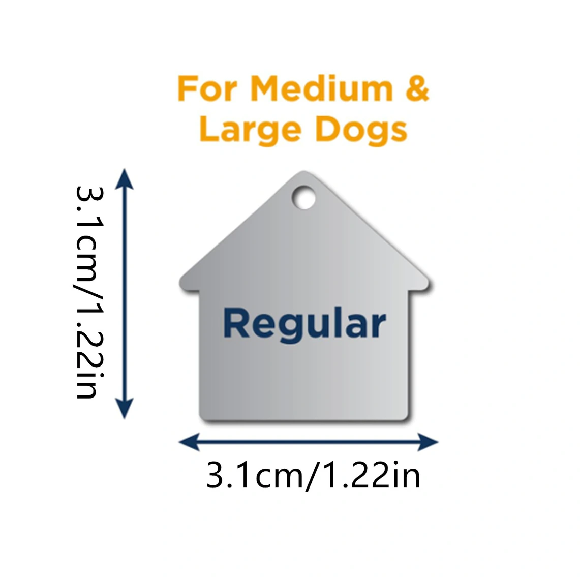 a1_Large House-shaped_Pet_Name_Tag