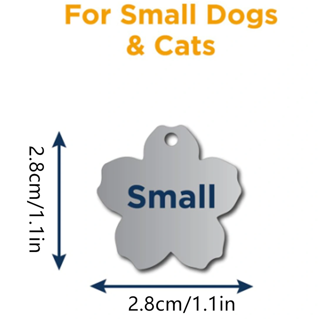 a1_Small_Flower-shaped_Pet_Name_Tag