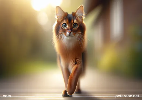 Flame-colored Ragdoll cat