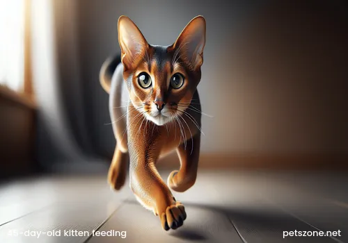 Cat and cat food