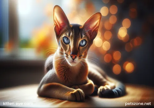 Kitten's Eyes Are Glued Shut by Eye Discharge (Kitten's Eyes Are Glued Shut by Eye Discharge)