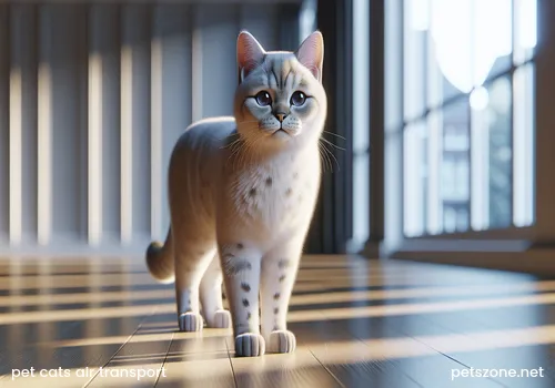 Can pet cats be air transported