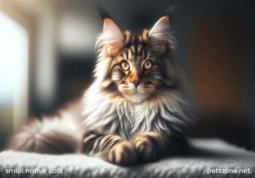 Can small native cats be kept as pets