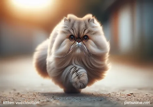 How long after birth should kittens get their first vaccine (at what weeks old should kittens get their first vaccine)