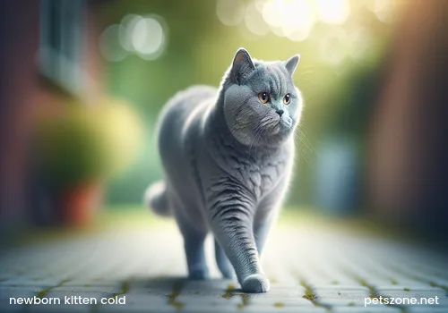 What to do if a newborn kitten has a cold