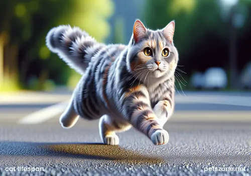 Weak pet cat