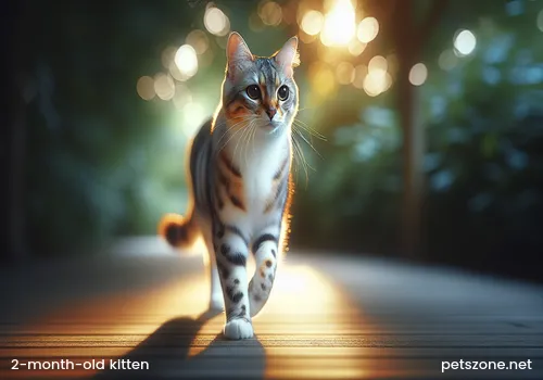 How much probiotics to feed a 2-month-old kitten