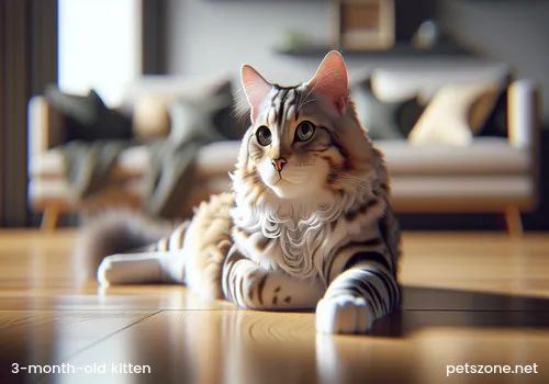 How Much Cat Food Should a 3-Month-Old Kitten Eat