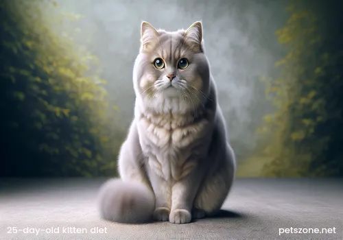 What Can a 25-Day-Old Kitten Eat