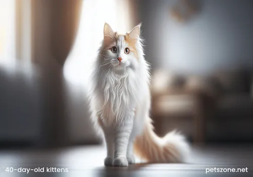 Can 40-day-old kittens eat egg yolk