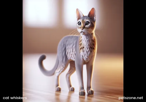 What is the black around a cat's mouth (The black around a cat's mouth is whiskers)