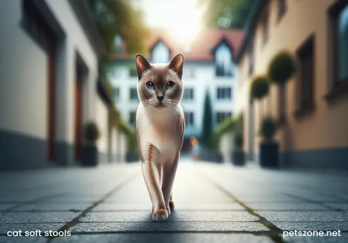 Cat has soft stools but drinks water frequently (Cat soft stools frequent drinking water)