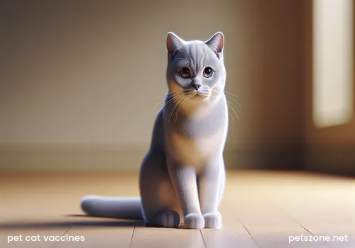 How many vaccine shots do pet cats need