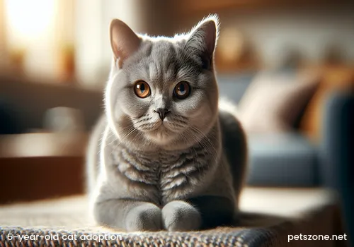 Can a 5-year-old cat still be adopted