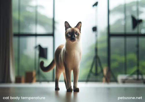 Cat's body feels warm to the touch but very lively (seeing cat's body feels warm but very lively)