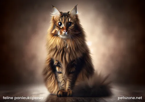 Weak pet cat