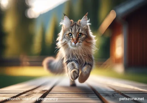 Can a 7-month-old cat get pregnant