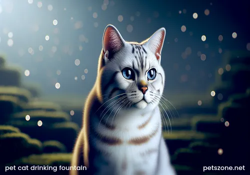 Pet Cat Drinking Fountain