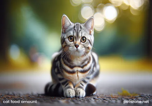 How much cat food does a 10-jin cat eat in a day