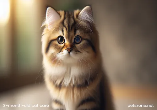 Is a 3-month-old cat easy to raise