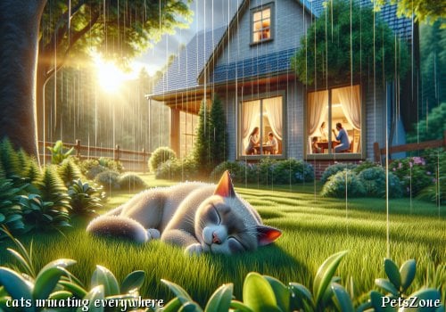 Why do cats urinate everywhere?
