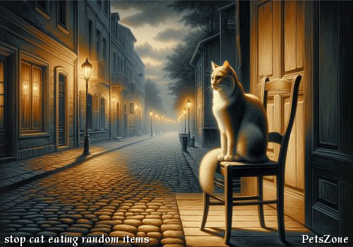 How to Stop Cats from Eating Things Randomly