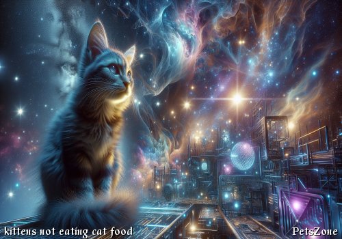 What to Do If Kittens Don’t Eat Cat Food?