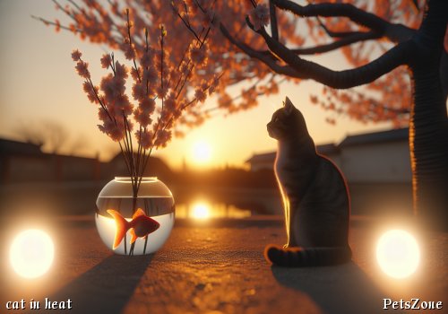 How to Relieve a Cat in Heat