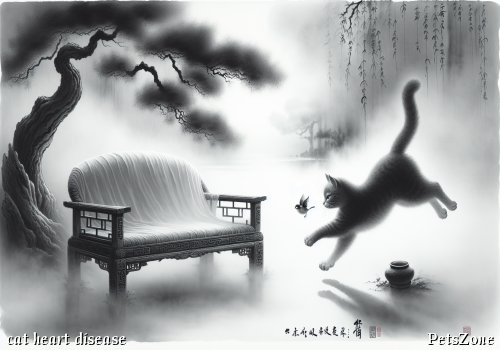 Early symptoms of cat heart disease
