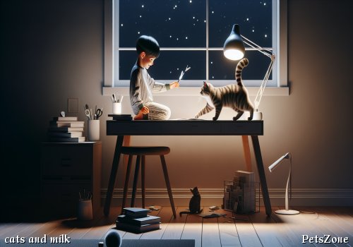 Can cats drink milk