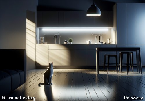 What to Do If the Kitten Refuses to Eat