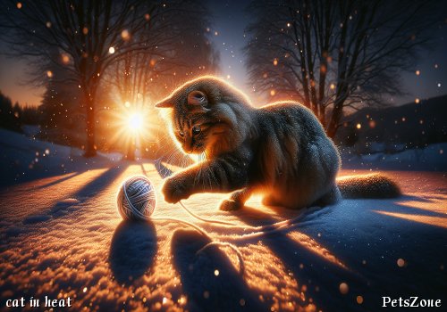 How to Relieve a Cat in Heat