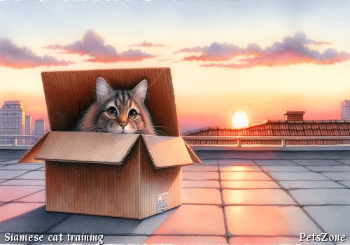 Improving Siamese Cat Bad Habits, Training Is Very Important