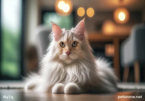 Cat foaming at the mouth with foam hanging on lips
