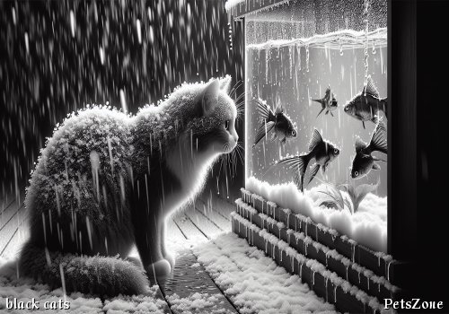 Who is not suitable to raise black cats