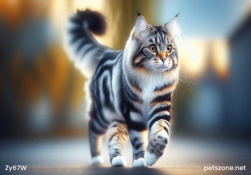 Cat making a purring sound